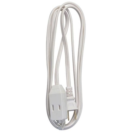 VIRTUAL 09411ME 6 ft. White Polarized Cube Tap Extension Cord VI135473